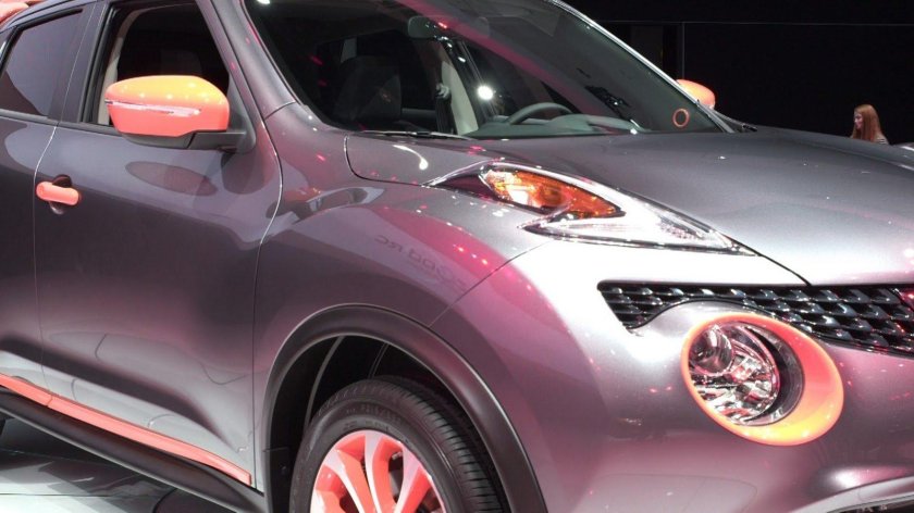 Nissan Juke 2014 фиолетовый