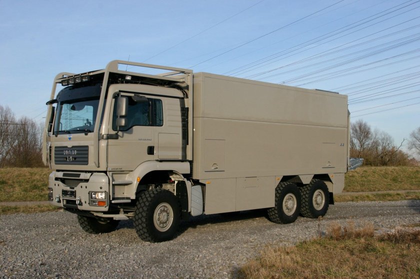 Автодом man TGA 4x4