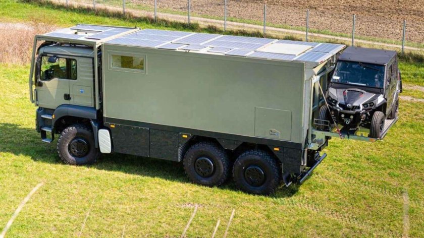 Автодом unicat man 8x8