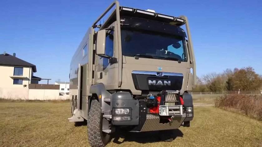 Man 8x8 автодом
