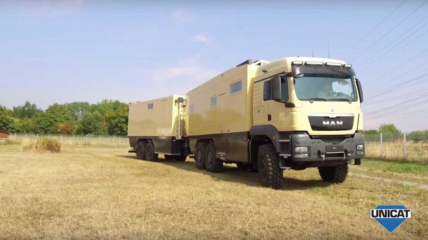 Man TGS 8x8 автодом