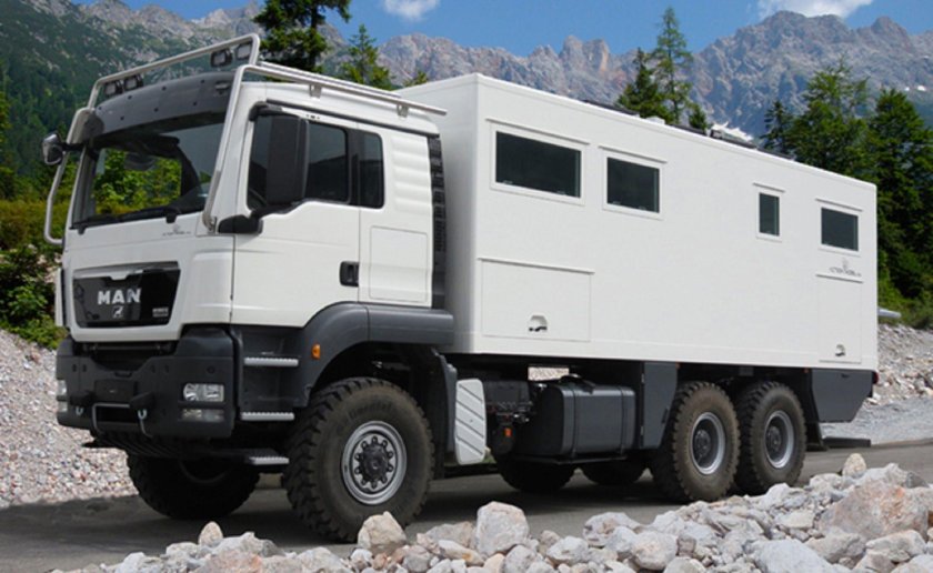 Автодом man TGS 6x6