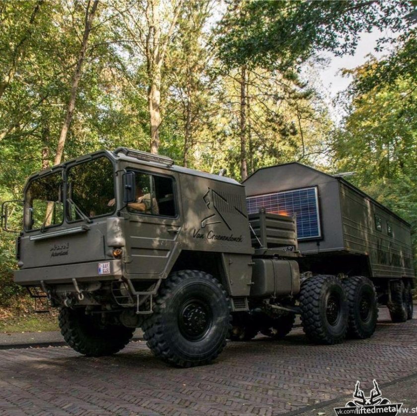 Man 6x6 военный тягач