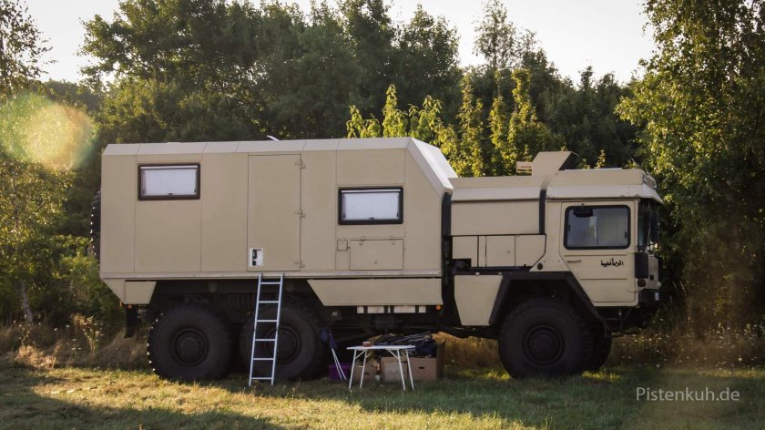 Man 8x8 автодом