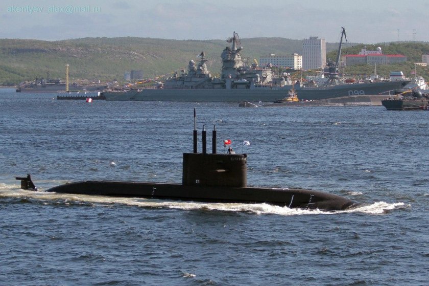 Подводная лодка "Кронштадт" проекта 677 "Лада"