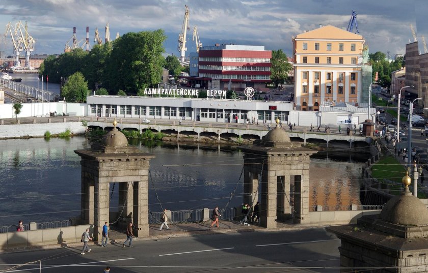 Старо калинкин мост санкт петербург