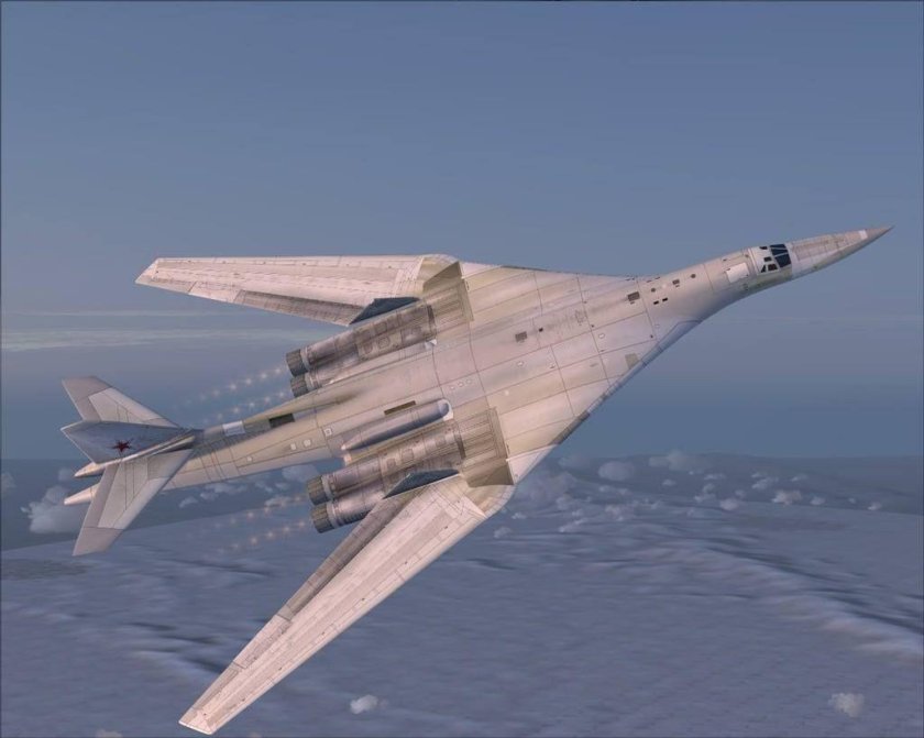 Бомбардировщик белый лебедь ту 160