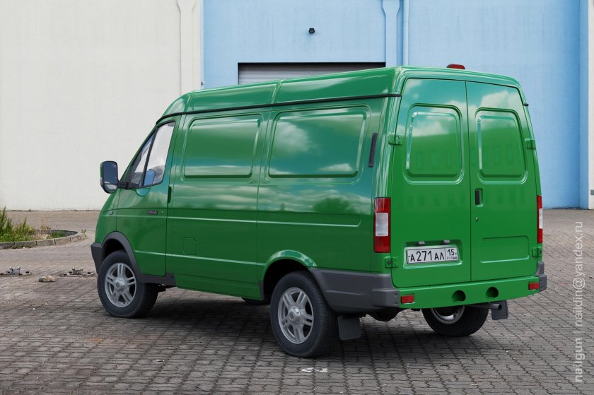 ГАЗ Соболь 2752 зелёный