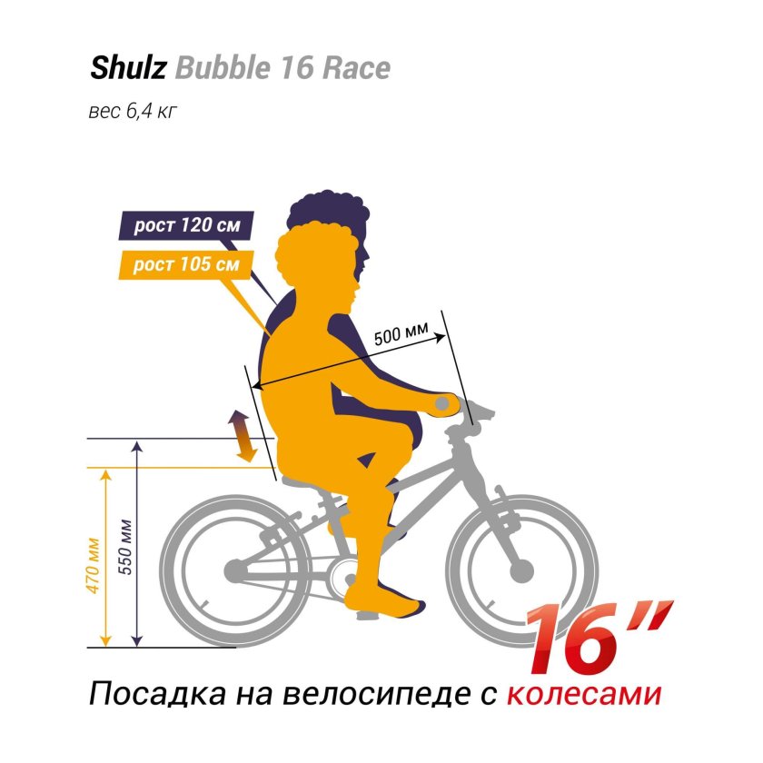 Велосипед Shulz Bubble 14 Race