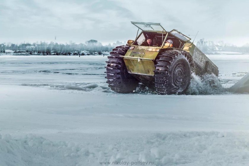 Вездеход болотоход шерп