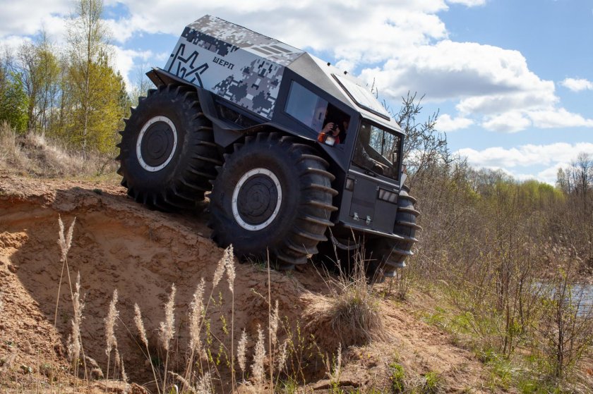 Вездеход болотоход Шерп