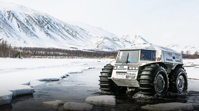 Вездеход болотоход Шерп