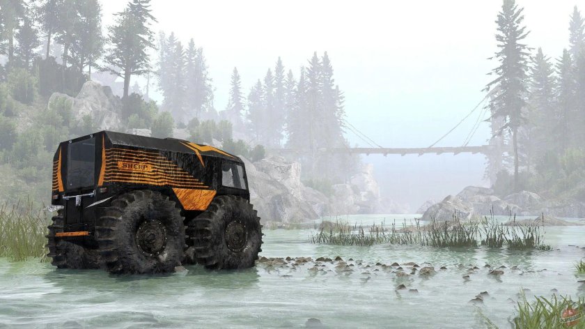 Игра SPINTIRES MUDRUNNER 2