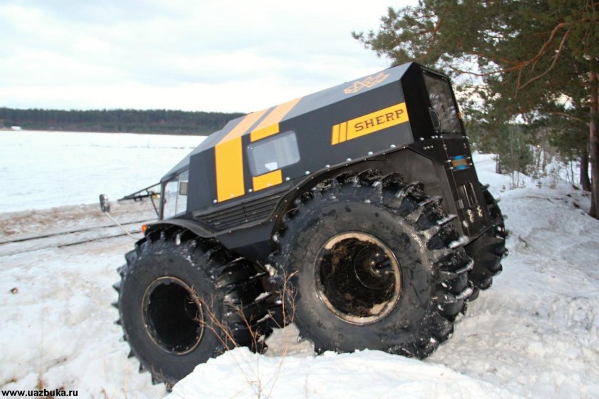 Вездеход амфибия Шерп
