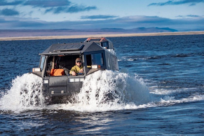 Вездеход амфибия Шерп