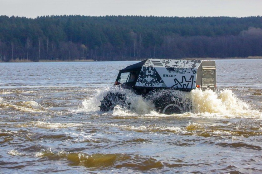 Шерп на воде