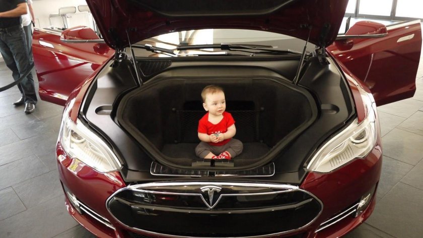 Tesla model 3 капот