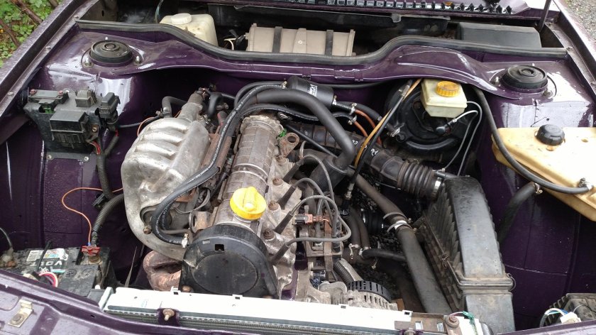 Москвич 2141 Рено мотор