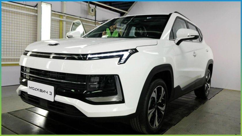Москвич 3е электромобиль