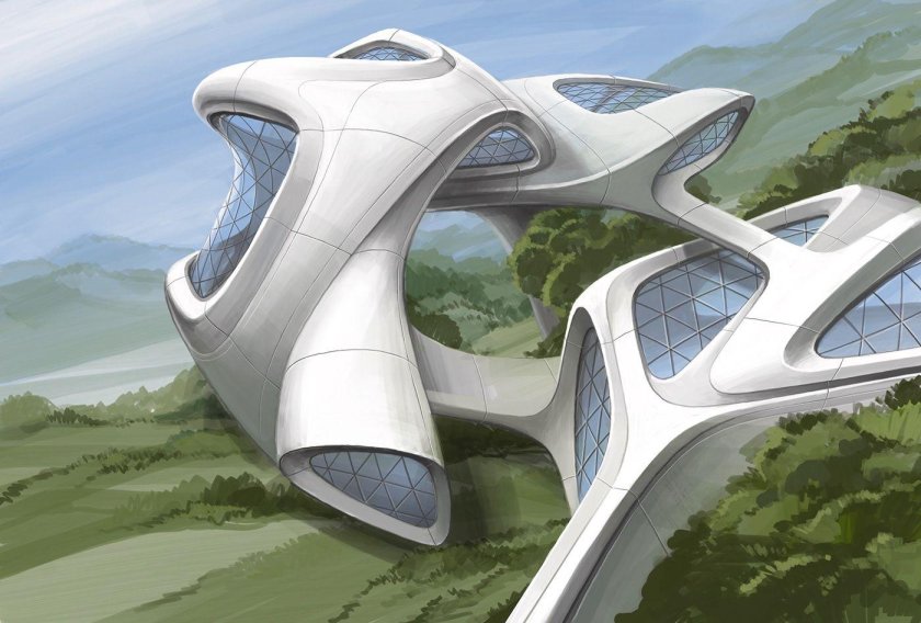 Eco Futurism архитектура