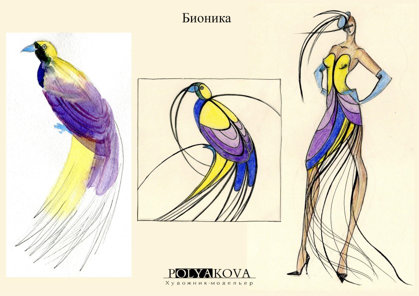 Эскизы одежды