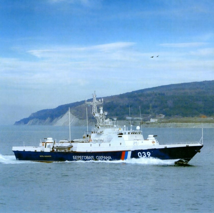 Пограничный сторожевой корабль проекта 10410 светляк