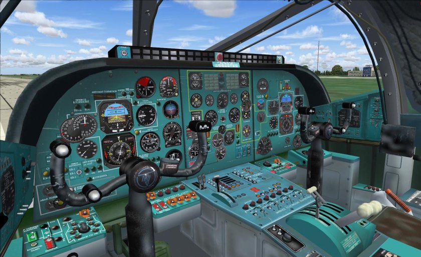 Ту-22м3 кабина