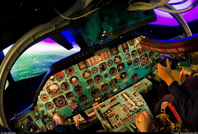 Ту-22м3 кабина