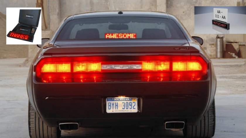 Додж Челленджер задние фары