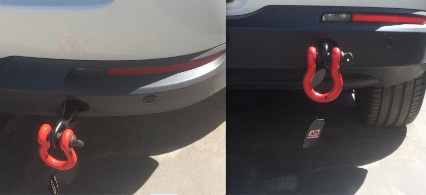 Буксировочный крюк школа Йети