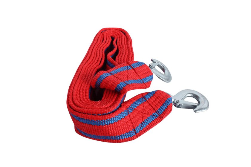 Трос буксировочный Автоторг 53т 6м 150мм петля-петля