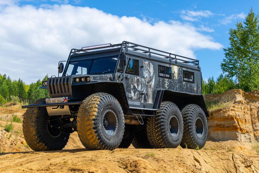 Снегоболотоход тундра