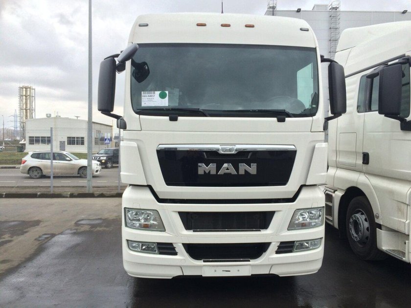 Ман ТГС белый