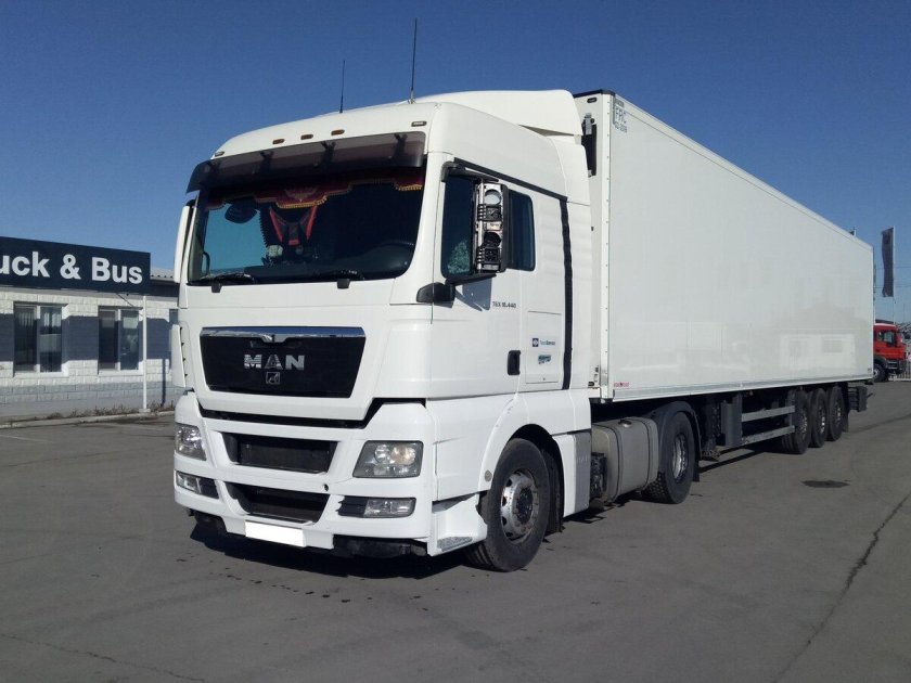 Man TGX 18.440 сцепка