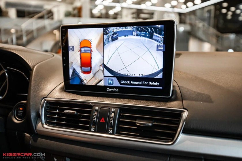 Система кругового обзора автомобиля