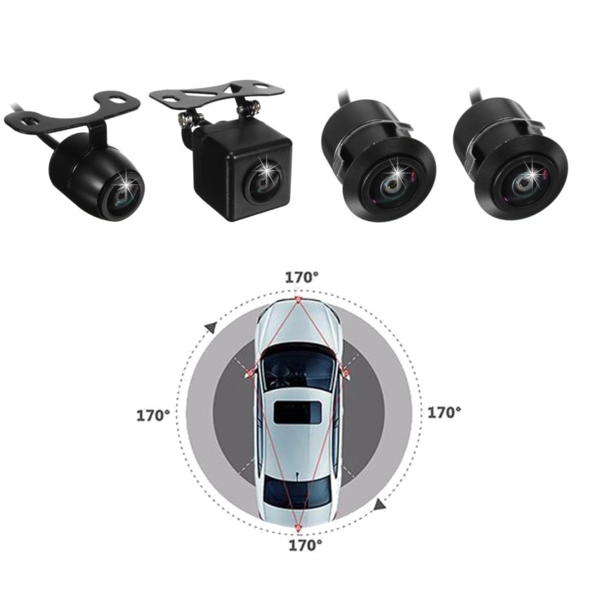 Камера DVR Новатэк 360 градусов 1800