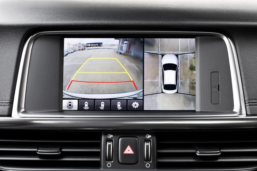 Камера заднего вида Киа Оптима