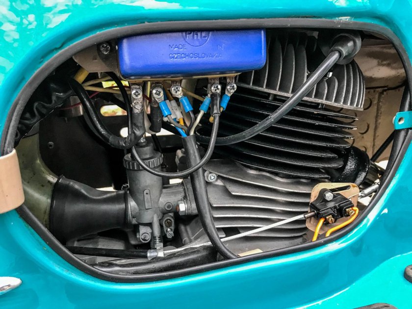 Мотороллер cz 501