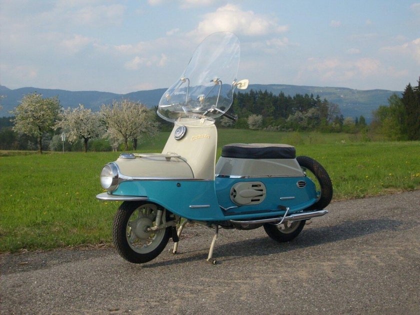 Мотороллер чезета 175