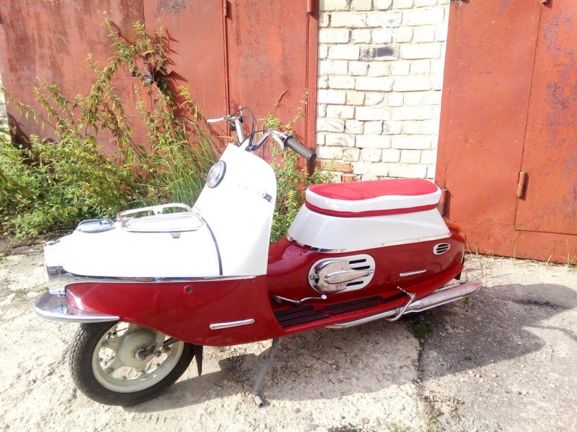 Мотороллер тулица т200