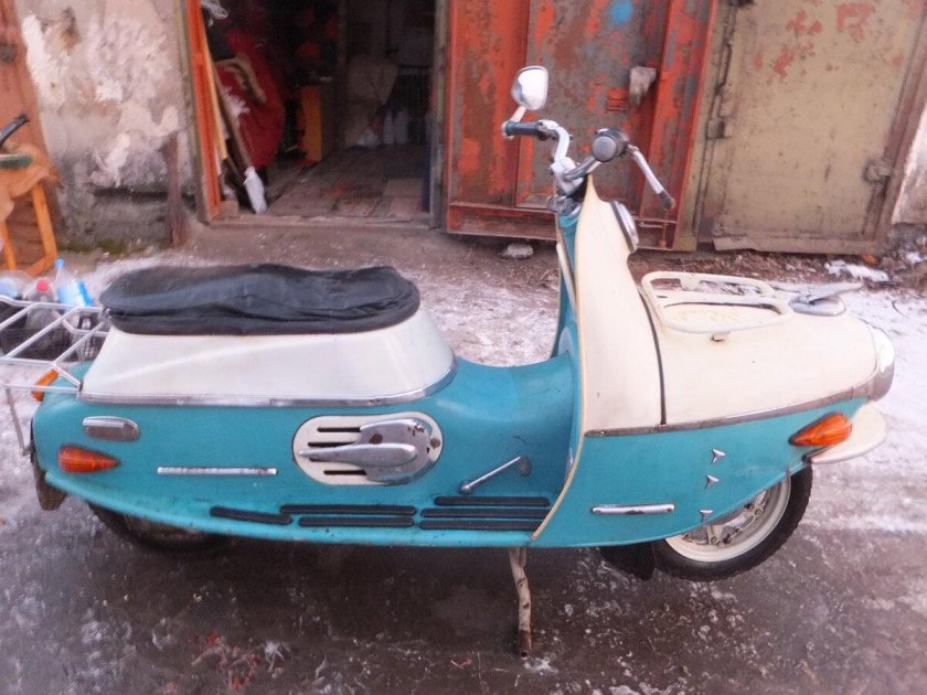 Мотороллер тулица т200