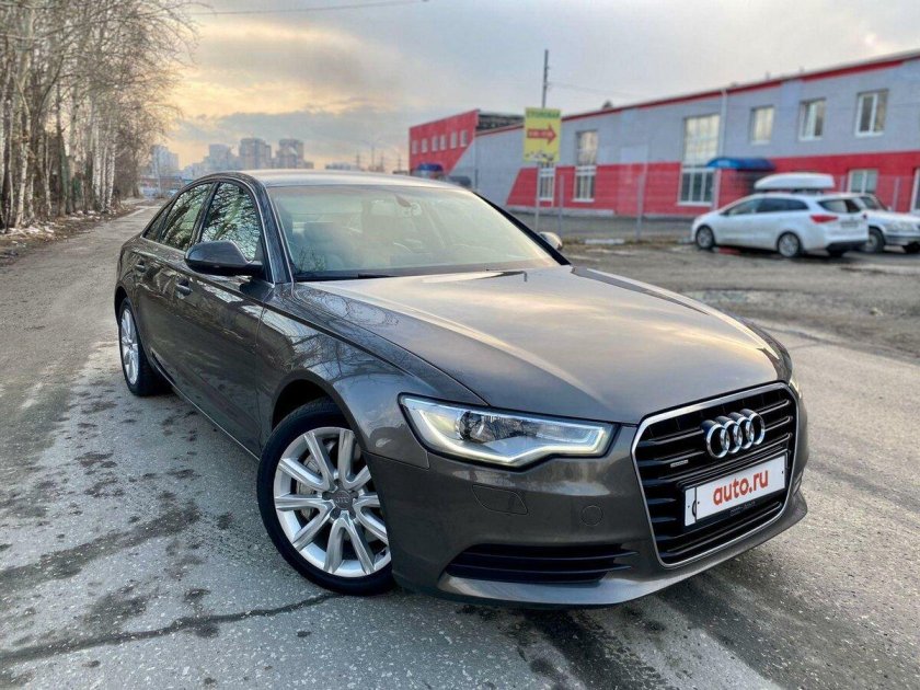 Серый Audi a6 IV (c7) 2.8 AMT (204 Л.С.) 4wd с пробегом