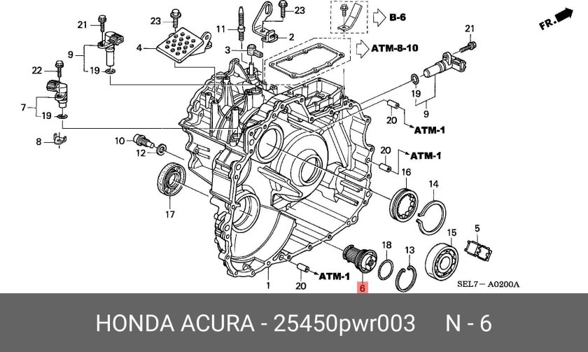 Схема вариатора Хонда фит