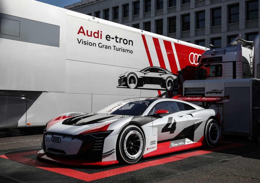 Audi e-tron vision gran turismo 2018