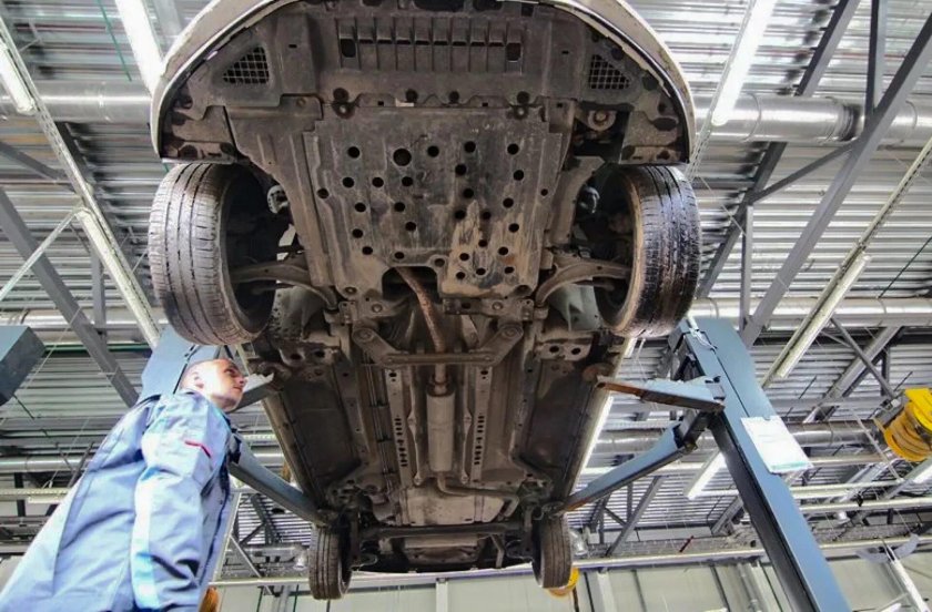 Защита днища Шевроле Круз