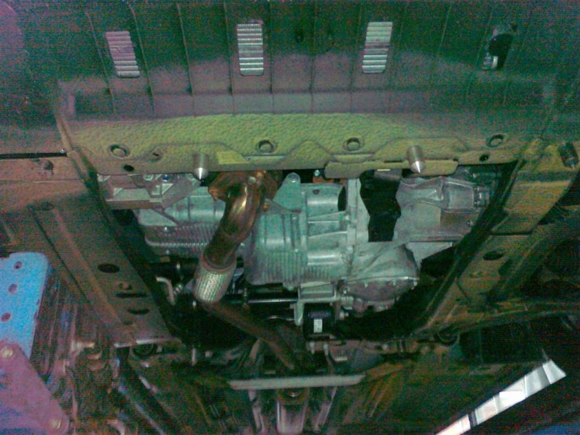 Защита днища Шевроле Круз