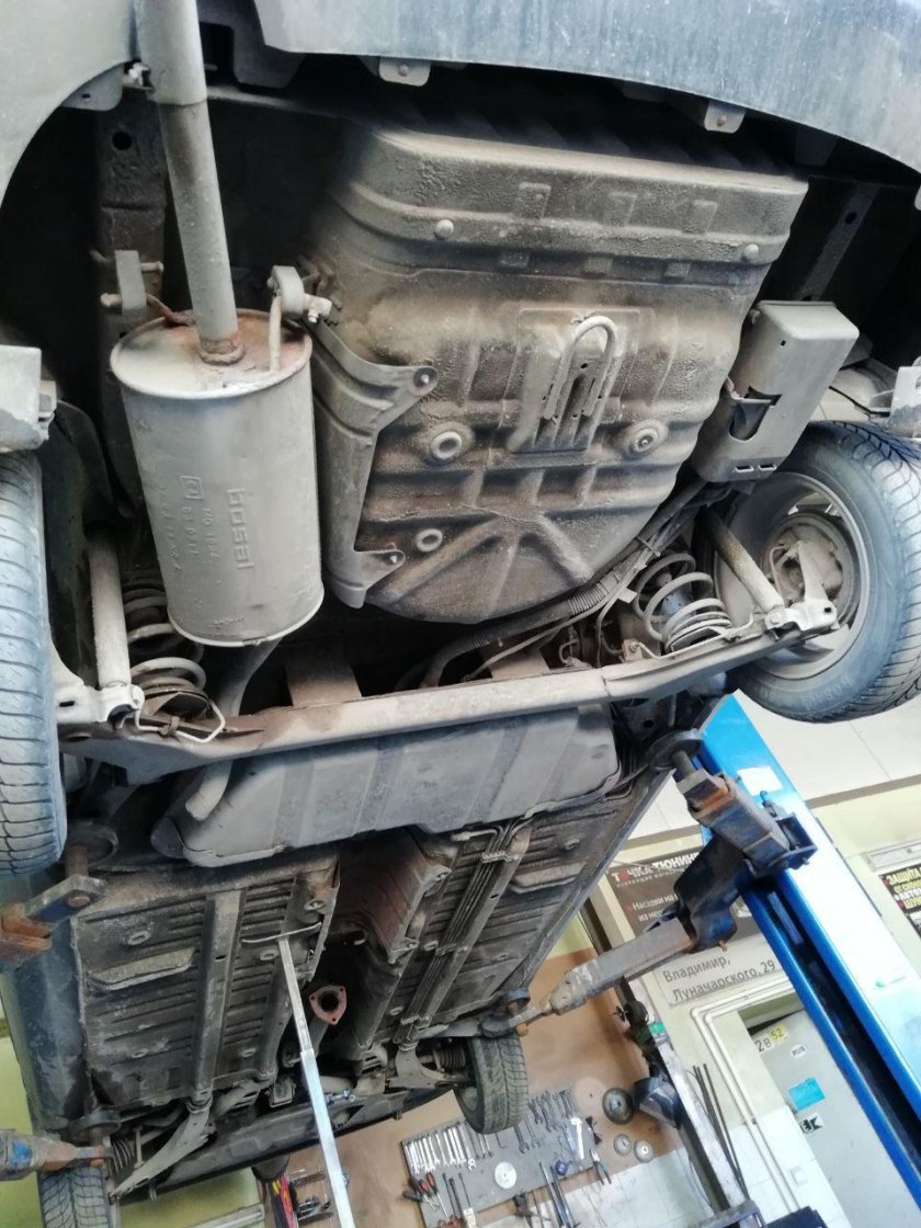 Днище Шевроле Ланос 1.5