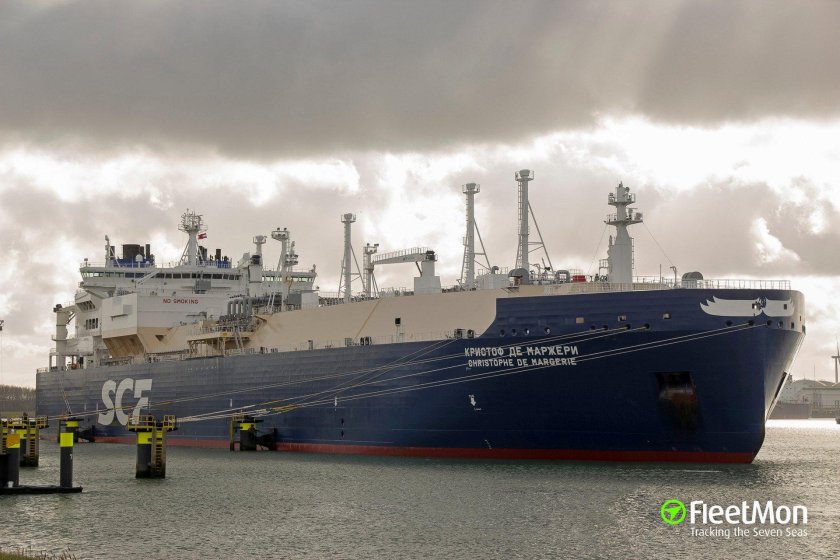 Танкер-газовоз Кристоф де Маржери