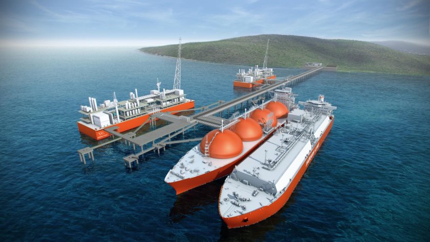 LNG (liquefied natural Gas Carrier) судно
