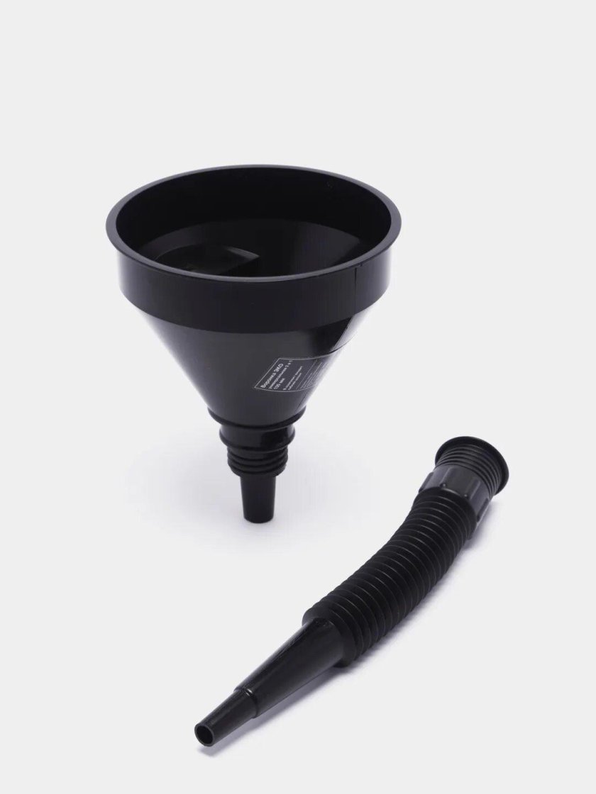 Воронка для ГСМ (диаметр 135 мм, сетчатый фильтр, гибкий носик)